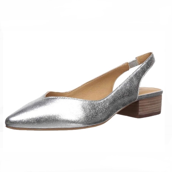 Lucky Brand Lk-caedmam Slingback Sandal Silver - Picture 1 of 9